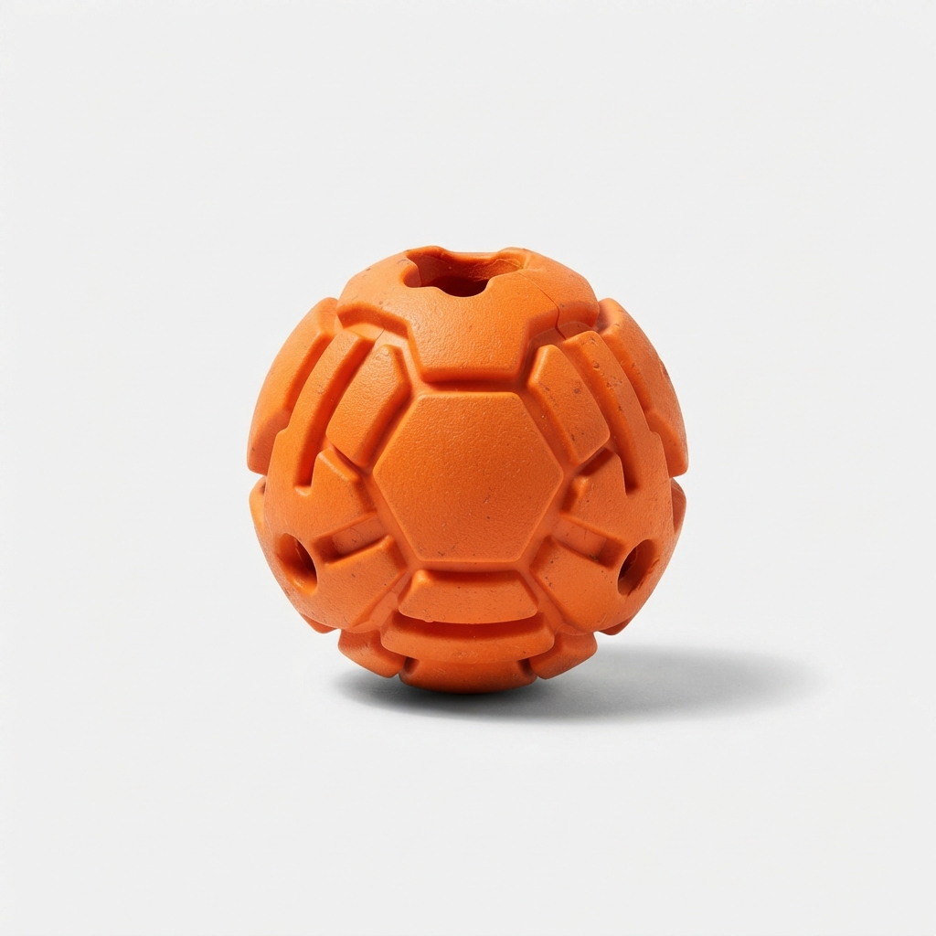 PAWORA interactive treat-dispensing dog toy ball