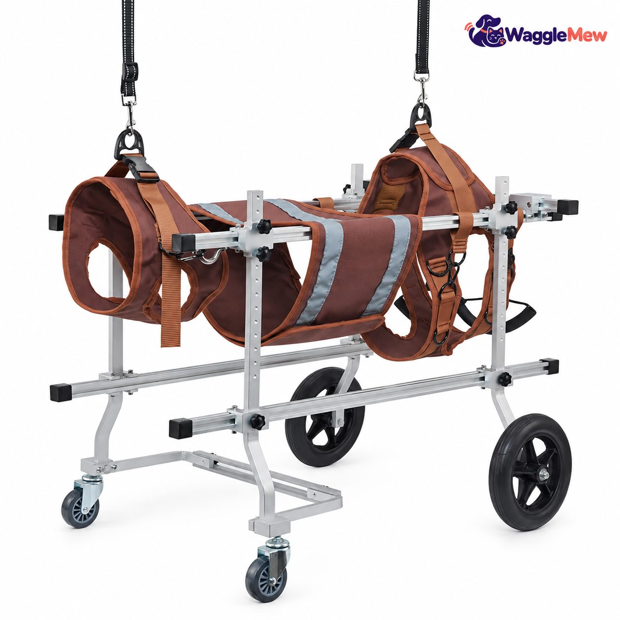 WaggleMew MobilityLift Large-Dog Support Cart