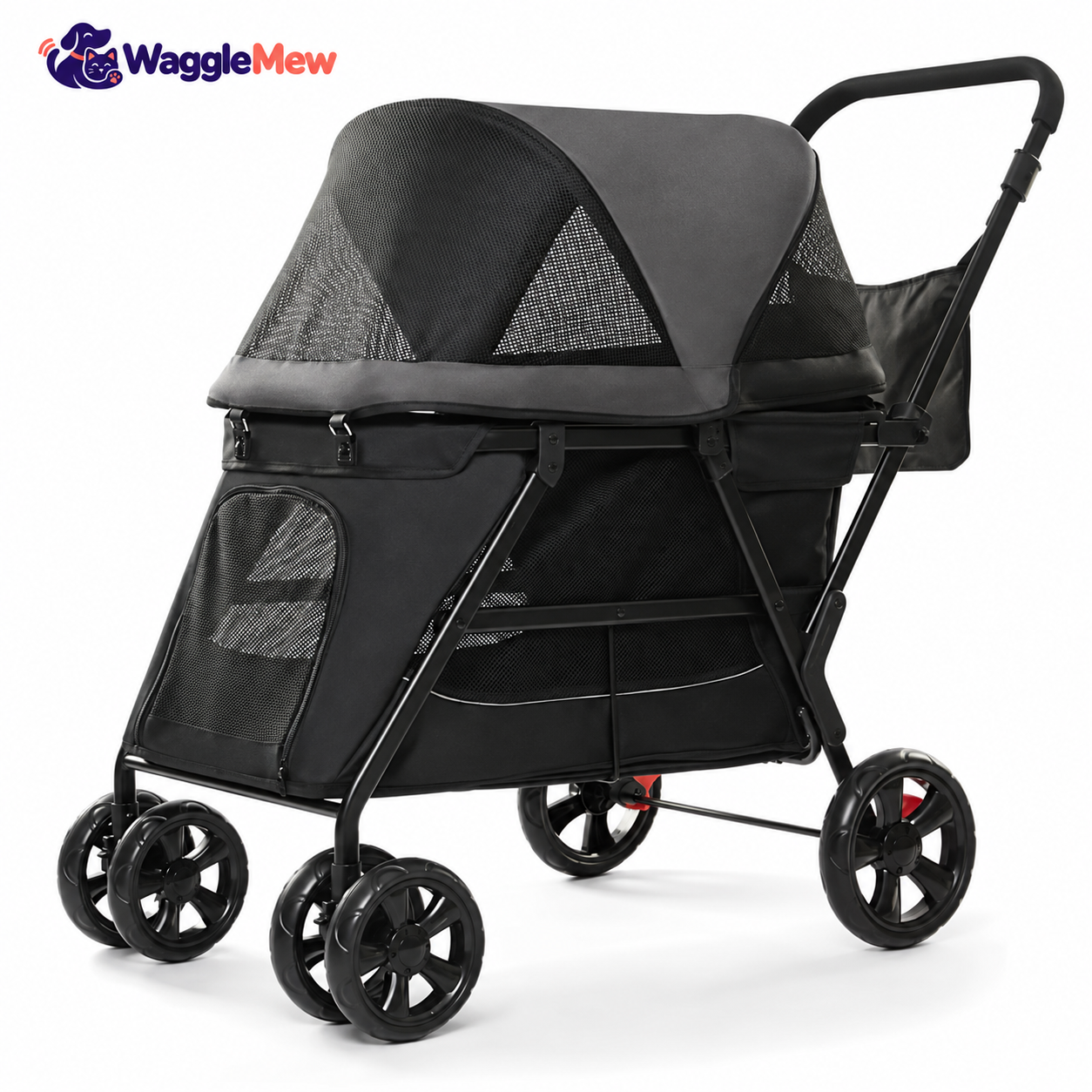 WaggleMew TrailRamp XL Pet Stroller