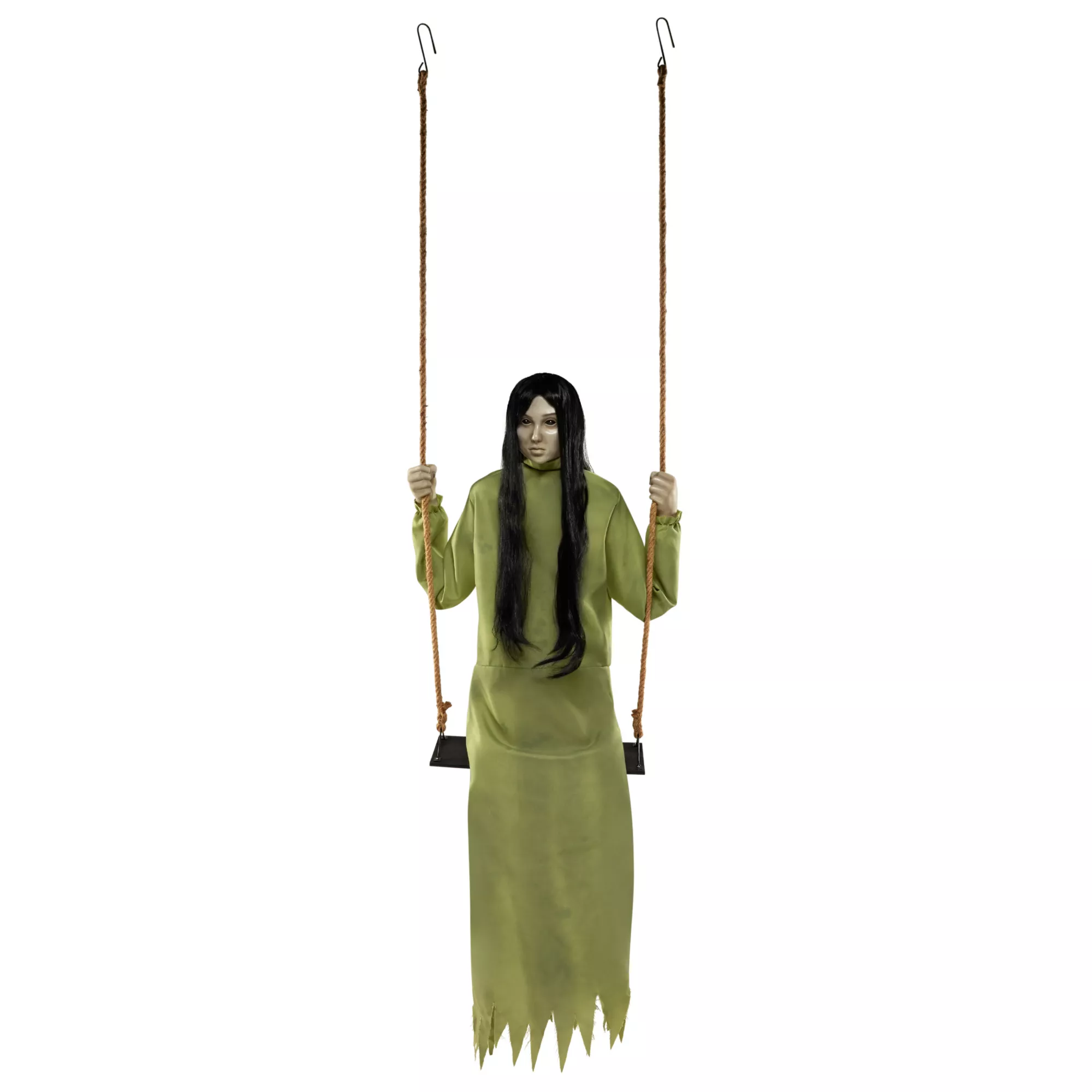 Empty Soul Girl On A Swing Static Prop