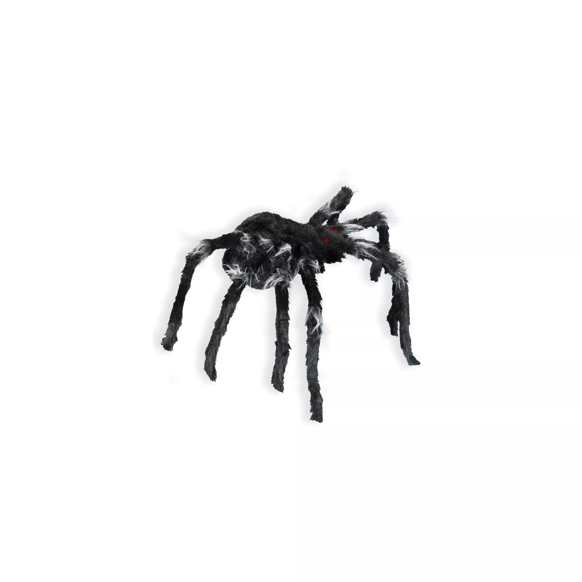 21 In LED Black Jumping Spider Animatronic