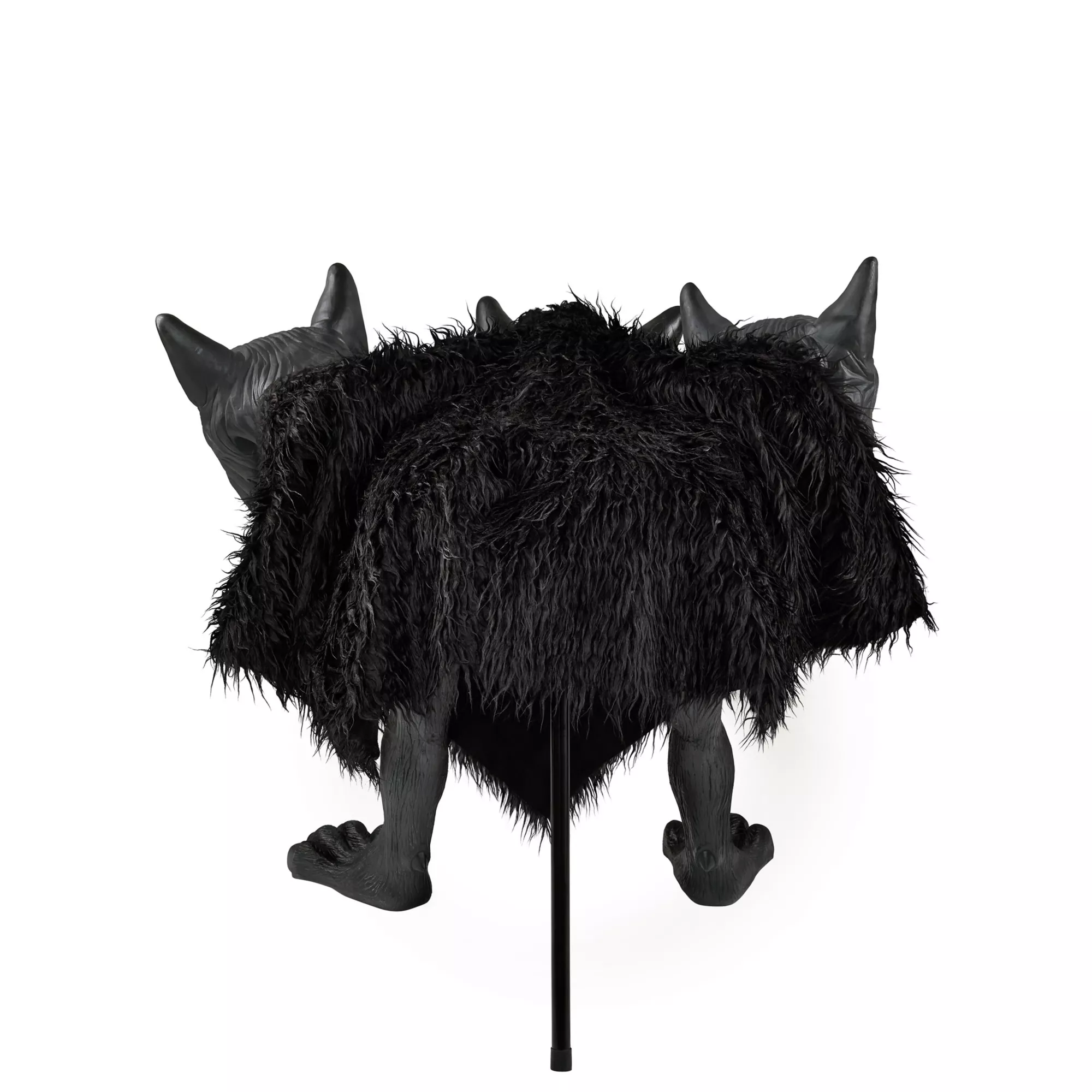 2 Ft 7 In Cerberus Three Headed Dog Animatronic