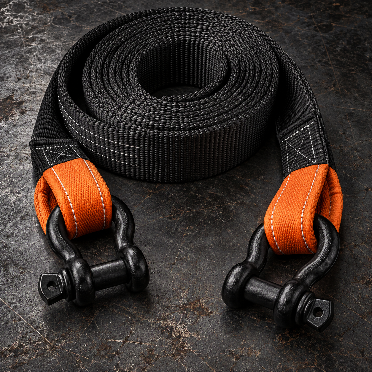 BRAWNHORN Heavy-Duty Tow Strap