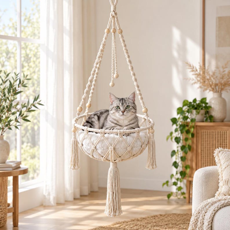 Boho Chic Cat Hammock