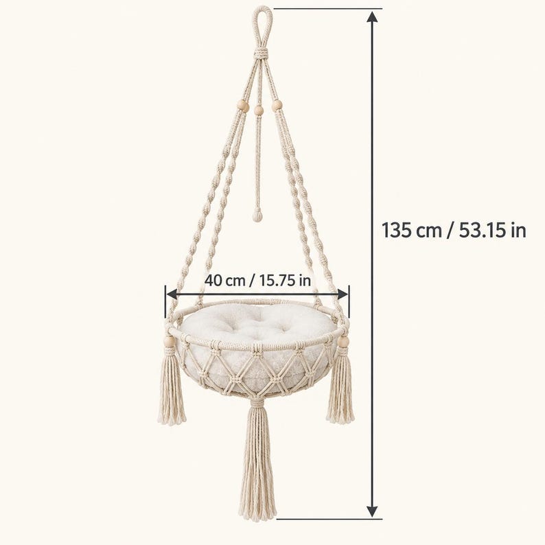 Boho Chic Cat Hammock