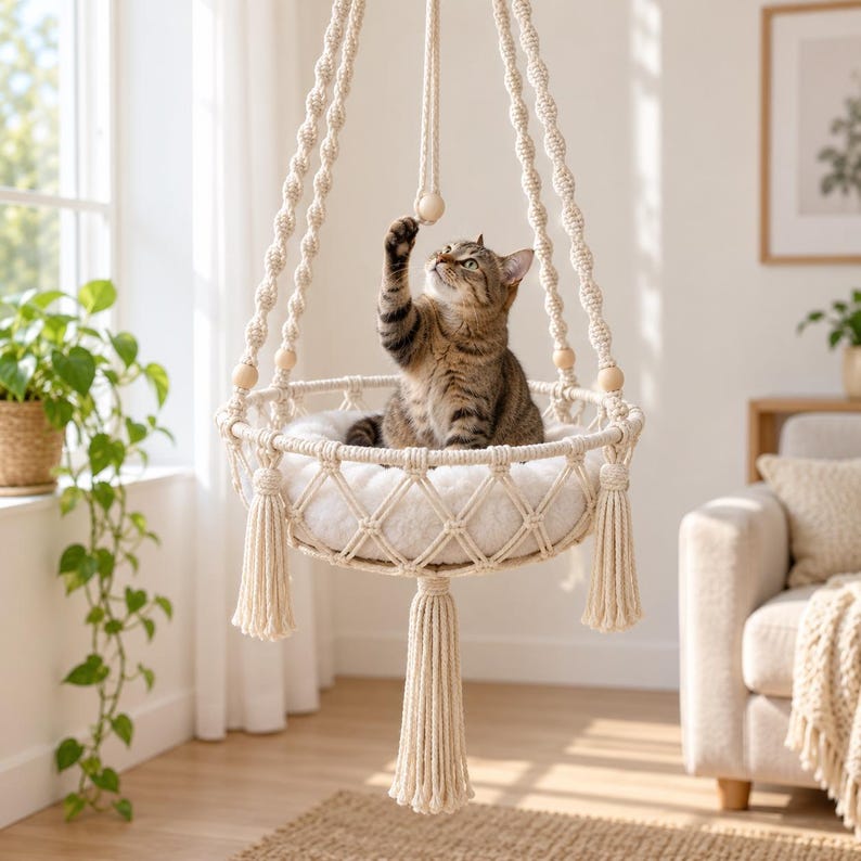 Boho Chic Cat Hammock