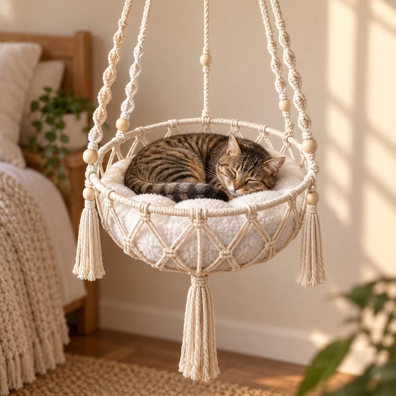 Boho Chic Cat Hammock