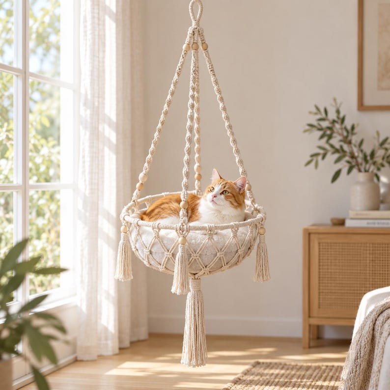 Boho Chic Cat Hammock
