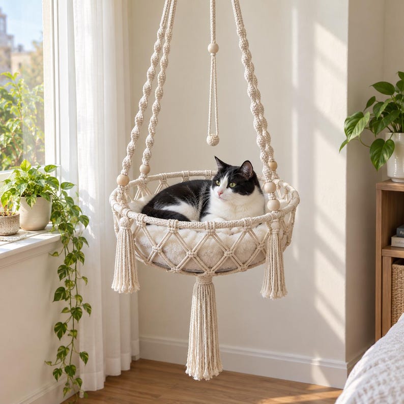 Boho Chic Cat Hammock