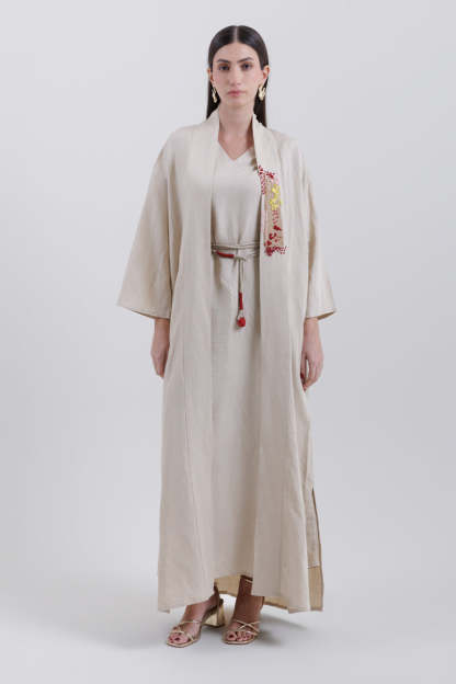 Abaya with Relaxed Fit