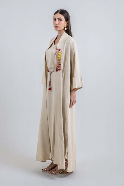 Abaya with Relaxed Fit