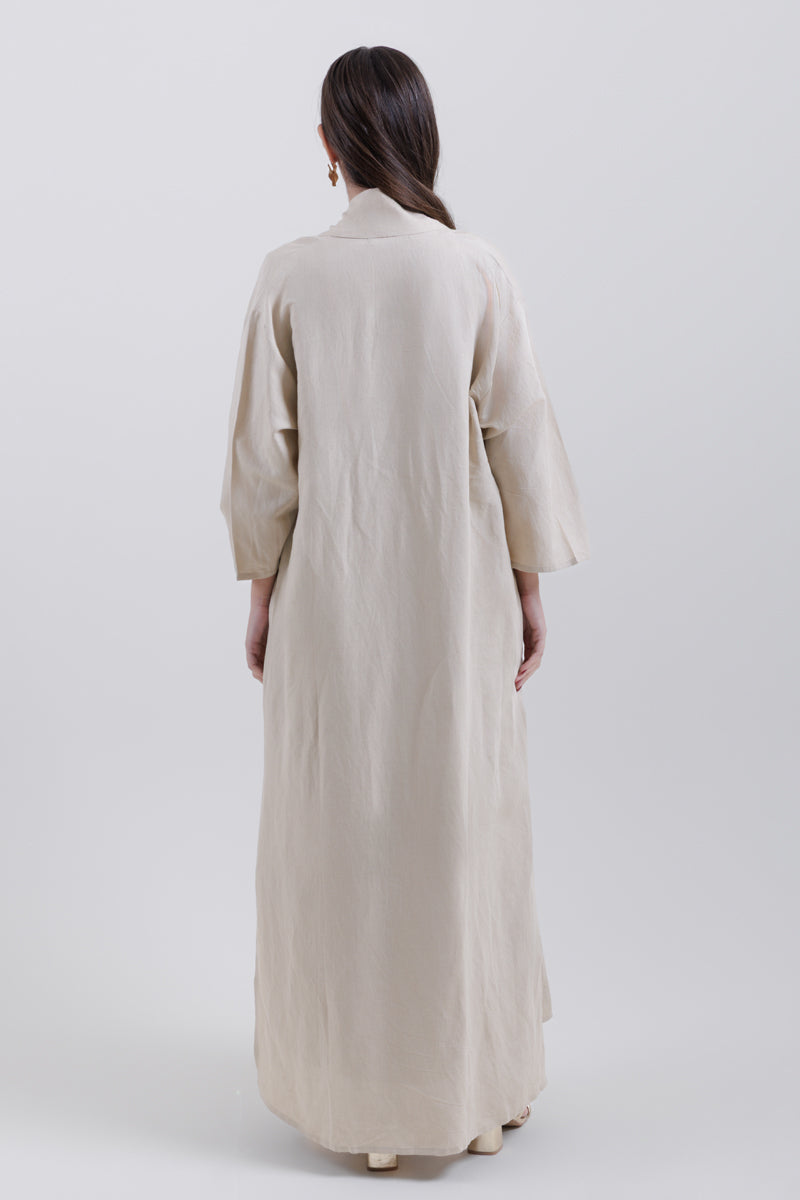 Abaya with Relaxed Fit