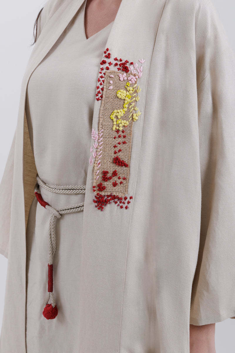 Abaya with Relaxed Fit