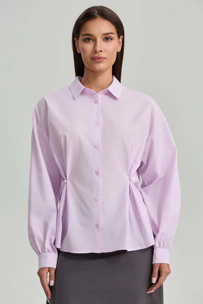 Side Detail Long Sleeve Shirt