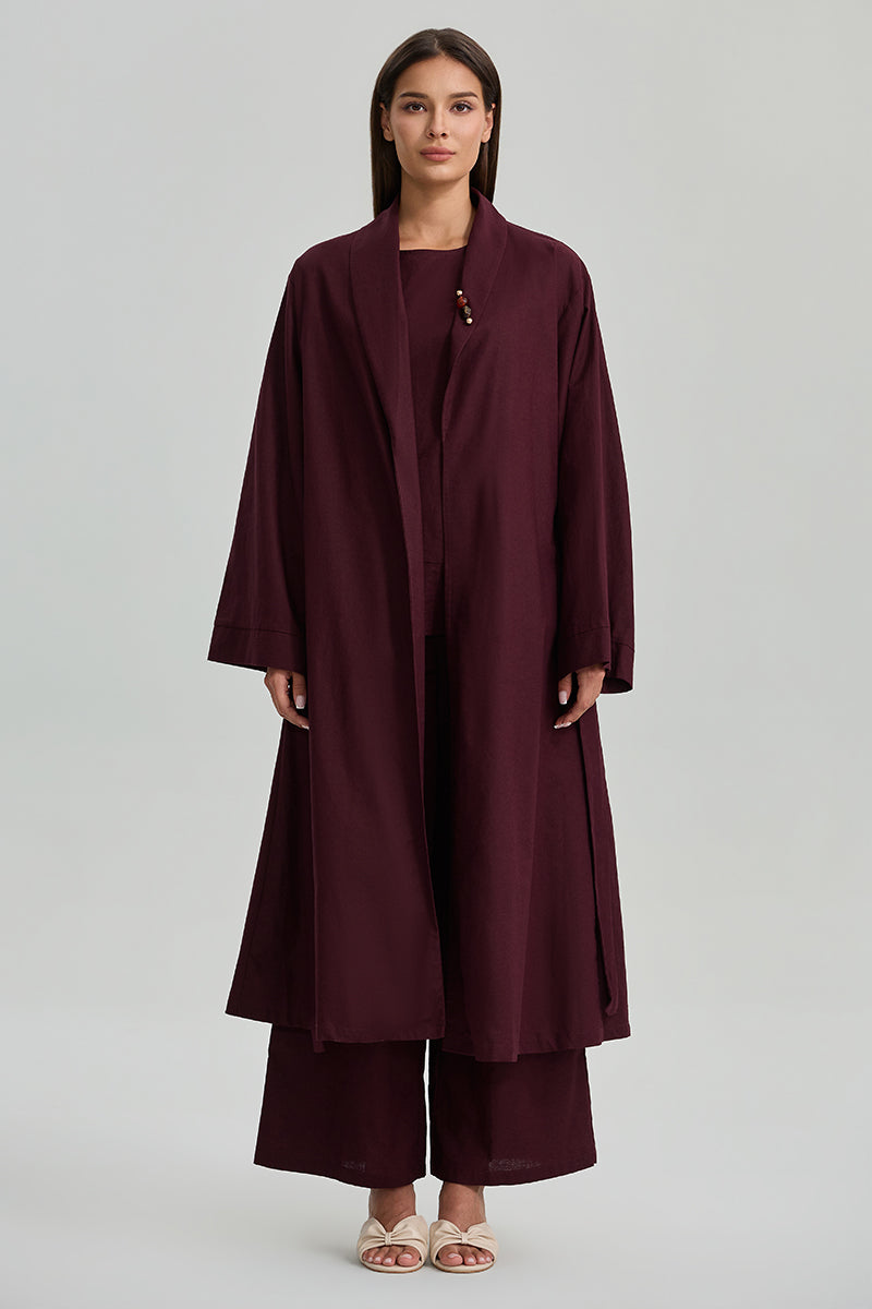 Long Open Kimono Outerwear