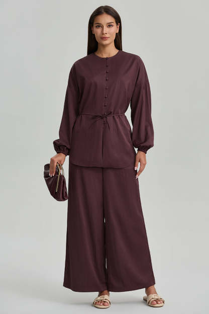 Wide Leg Casual Pants