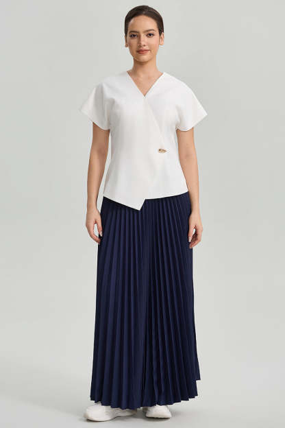 Maxi Pleated Skirt