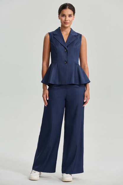 High Waist Wide Leg Pants