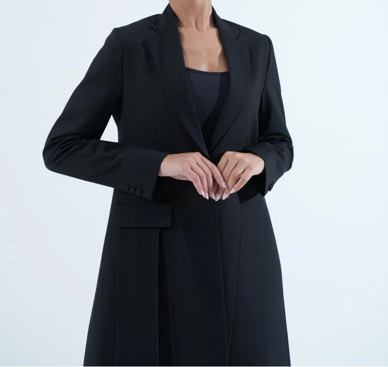 Blazer Abaya with Unique, Non-Traditional Design