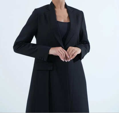 Blazer Abaya with Unique, Non-Traditional Design