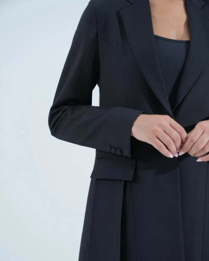 Blazer Abaya with Unique, Non-Traditional Design