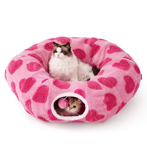 MEWHAUS Meadow Cat Tunnel - A Lover Hearts
