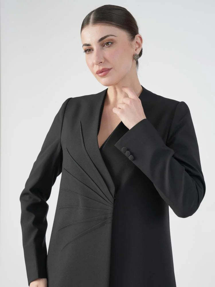 Horizon blazer abaya with Shiala