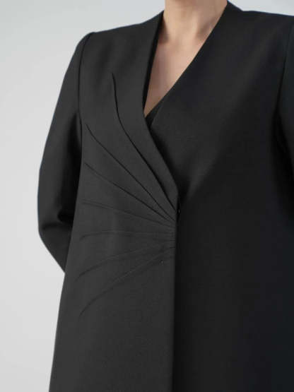 Horizon blazer abaya with Shiala