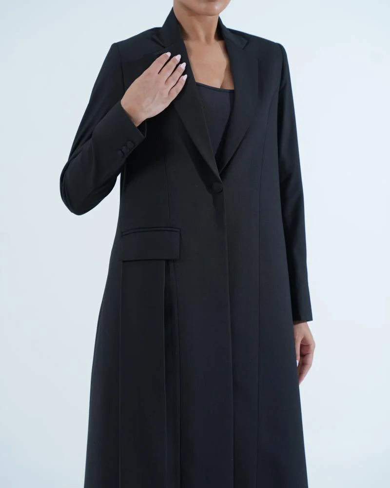 Blazer Abaya with Unique, Non-Traditional Design