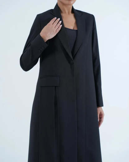 Blazer Abaya with Unique, Non-Traditional Design