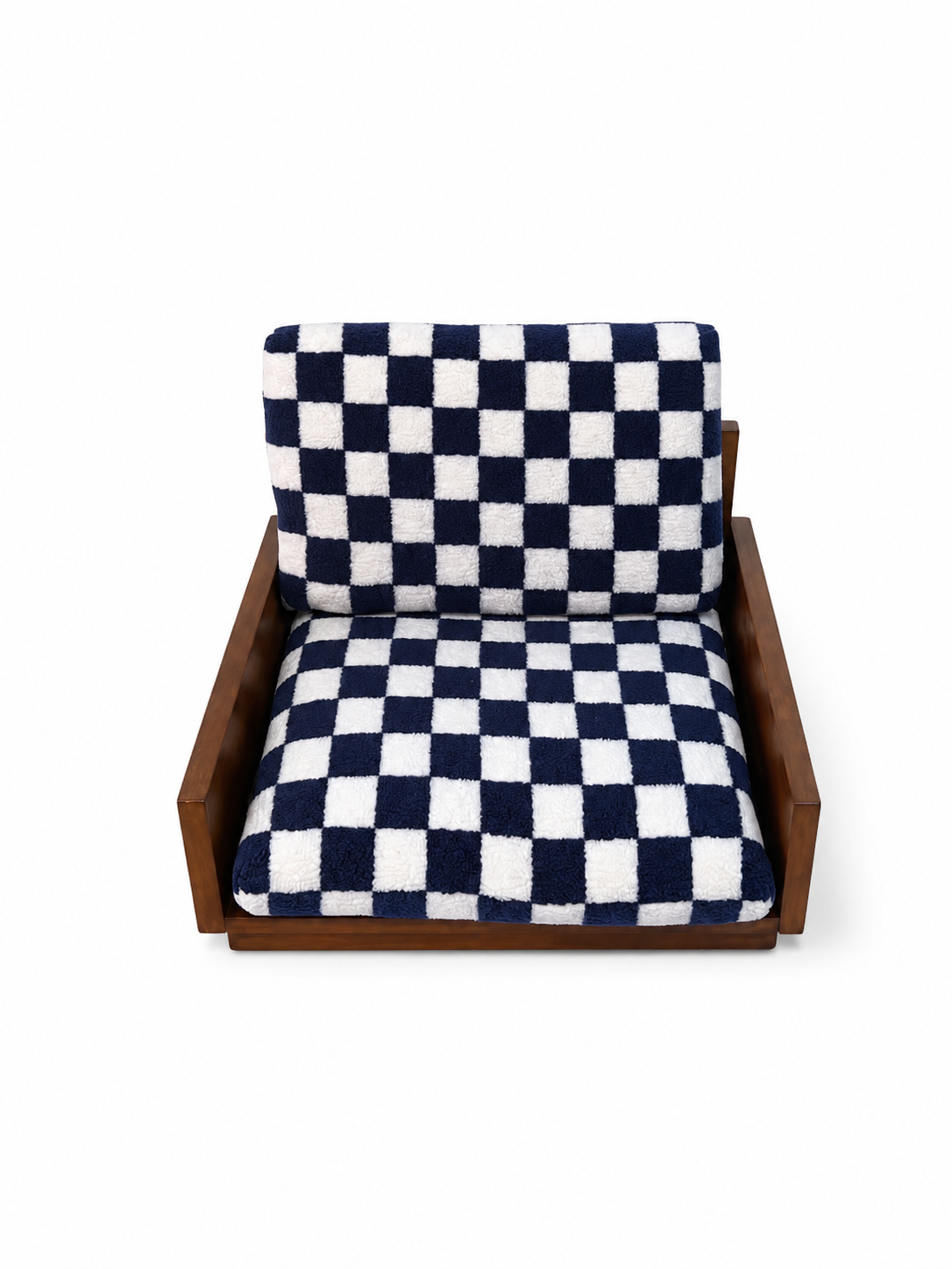 Navy Check Cat Chair product image 1