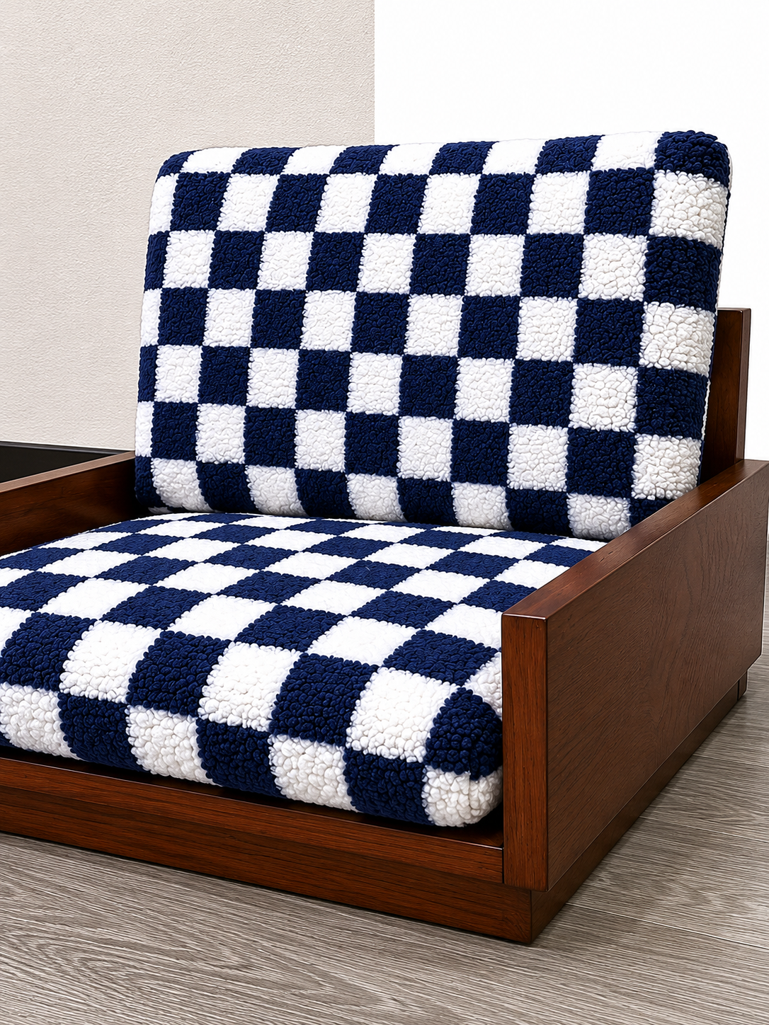 Navy Check Cat Chair product image 4
