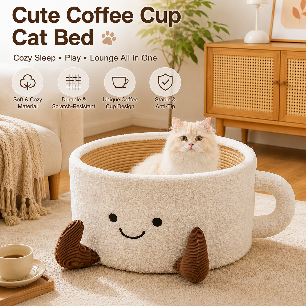 Cuppa Cat Bed