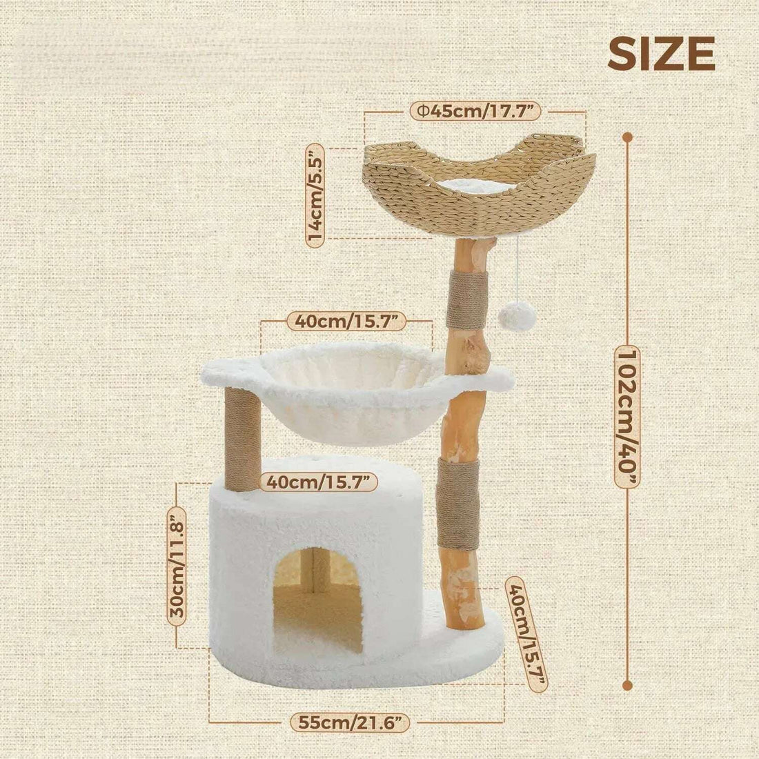 Arbor Wood Cat Tree product image 7