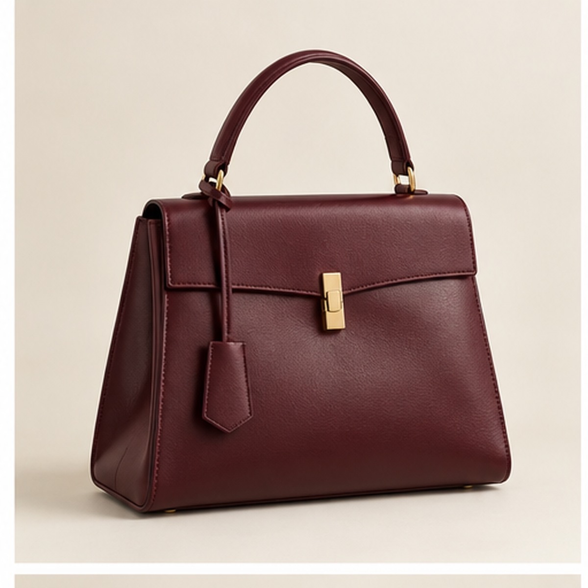 Dana Burgundy Handbag