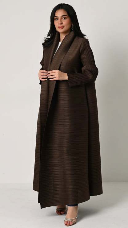 Mocha Abaya Vogue | Matching Shayla Included
