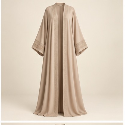 Layali Champagne Abaya