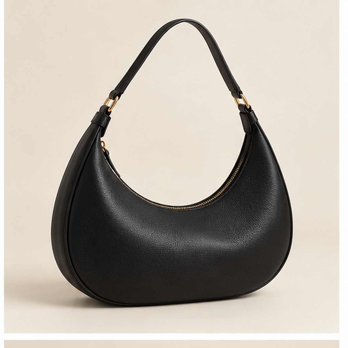 Luna Black Shoulder Bag