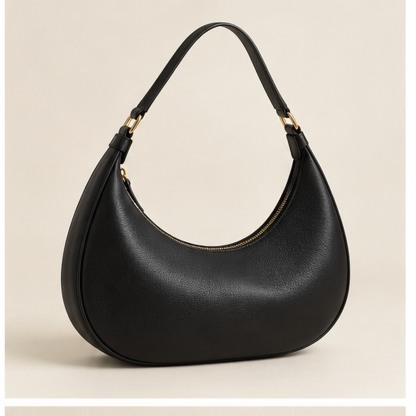 Luna Black Shoulder Bag