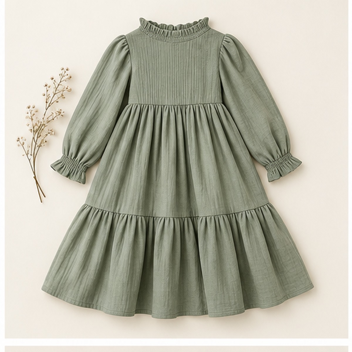 Maya Sage Girls Dress