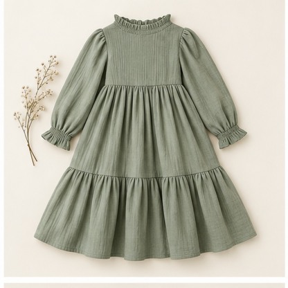 Maya Sage Girls Dress