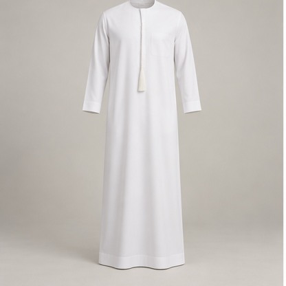 Zayed White Kandura