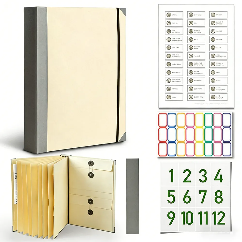 Document Organizer Binder: Stop the "where is it" panic by keeping insurance, deeds, and IDs in one secure spot. 📑🏠