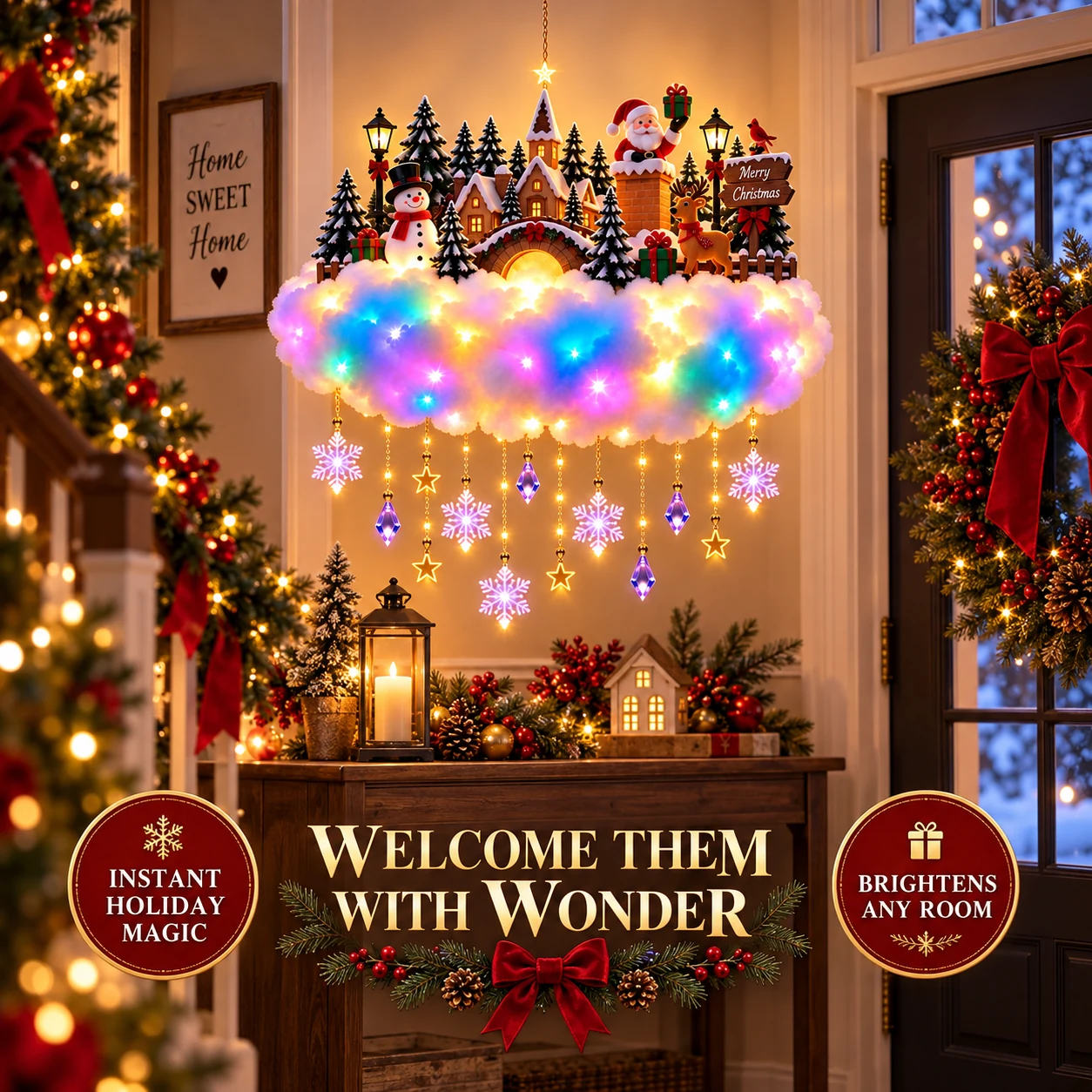 hero christmas village