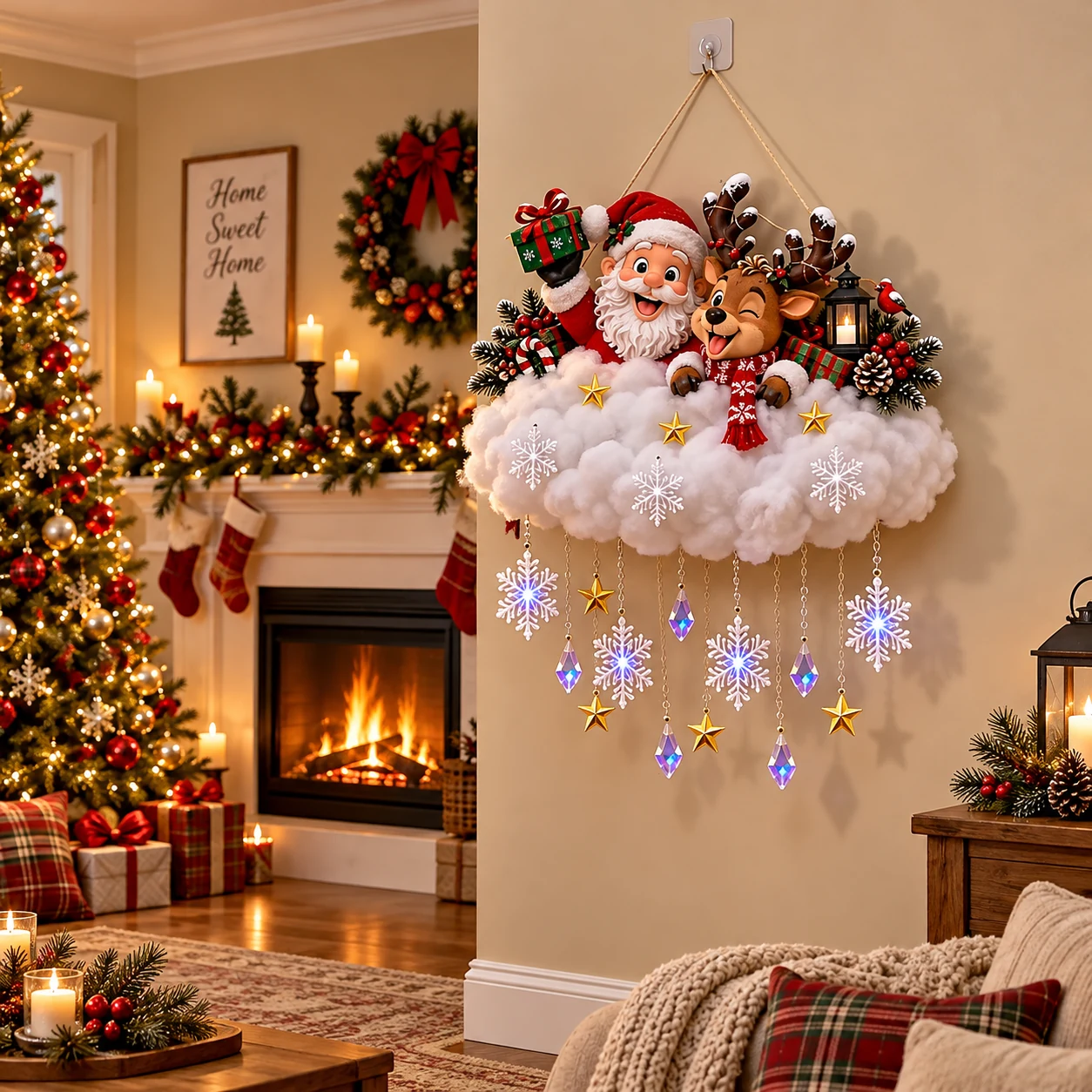 user santa wall