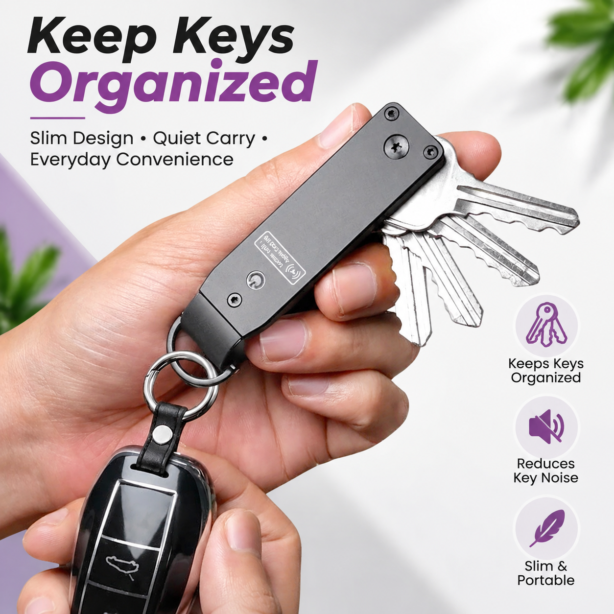 Smart Key Organizer with Apple Find My - 6