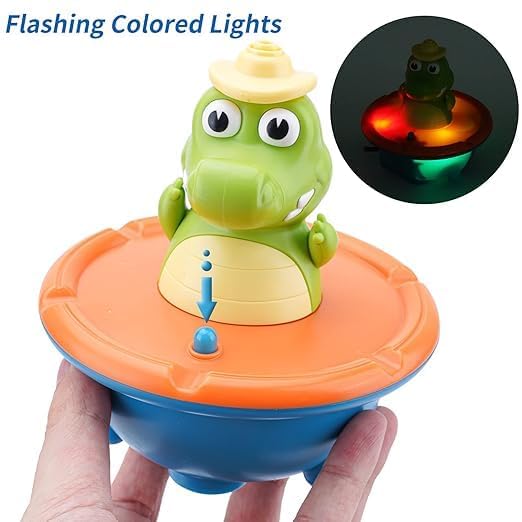Christmas Magic Splashing Crocodile Bath Toy