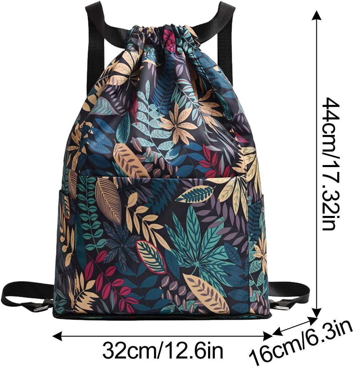 Backpack dimensions: 32 by 16 by 44 centimeters
