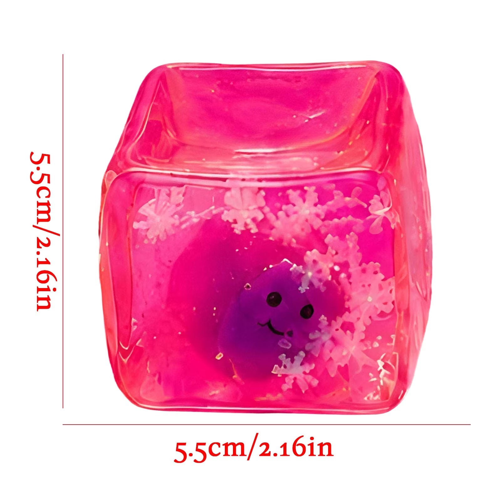 Halloween Character Squishy Cube – Soft Slow-Rise Toy - 10