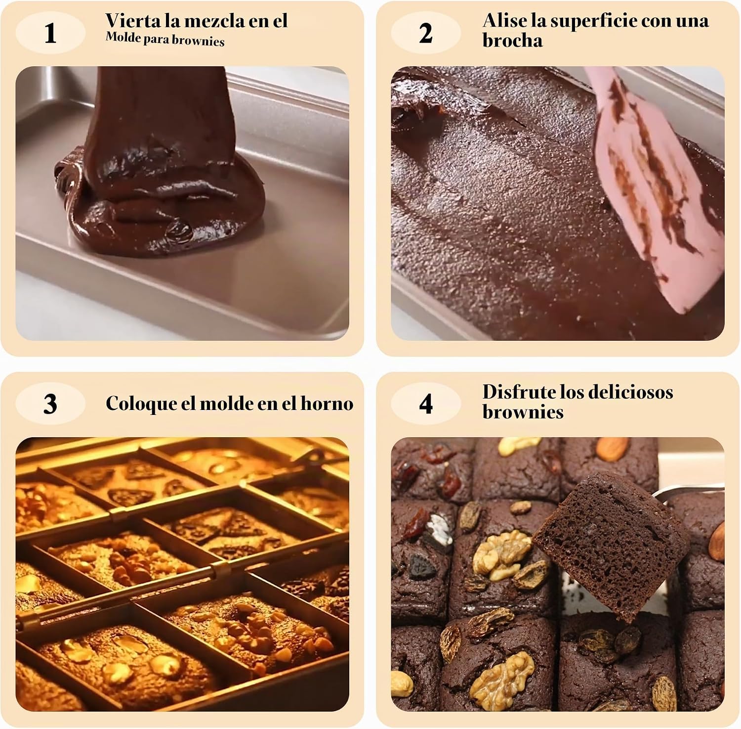 18-Portion Brownie Pan with Removable Divider